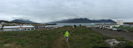 PANORAMICA DEL POBLE DJUPIVOGUR – EST D’ISLANDIA