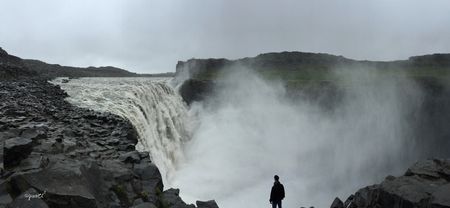 PANORAMICA DEL SALTANT DETTIFOSS  – NORD D’ISLANDIA