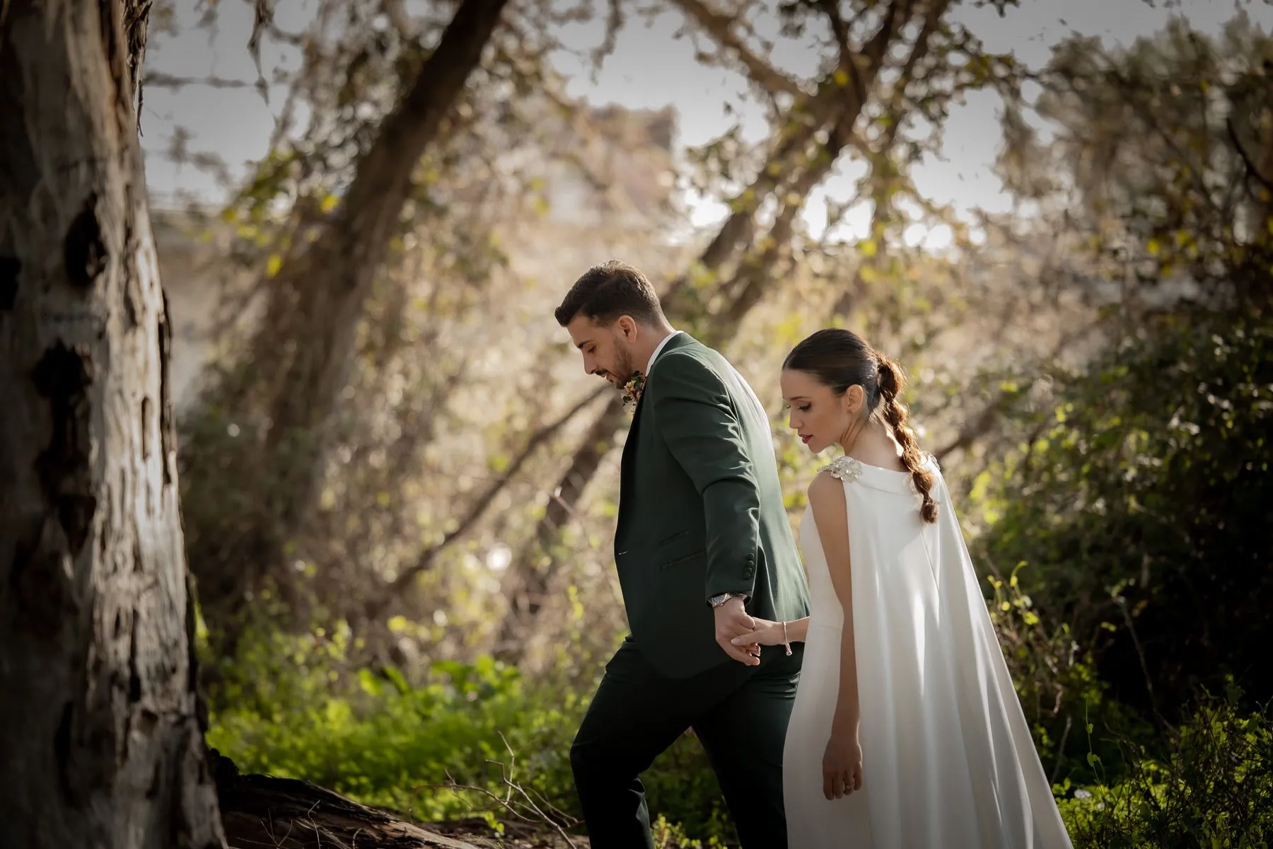 Post Boda en la Naturaleza de Arcos con Arantxa y Dani. © Foto Alba 2022