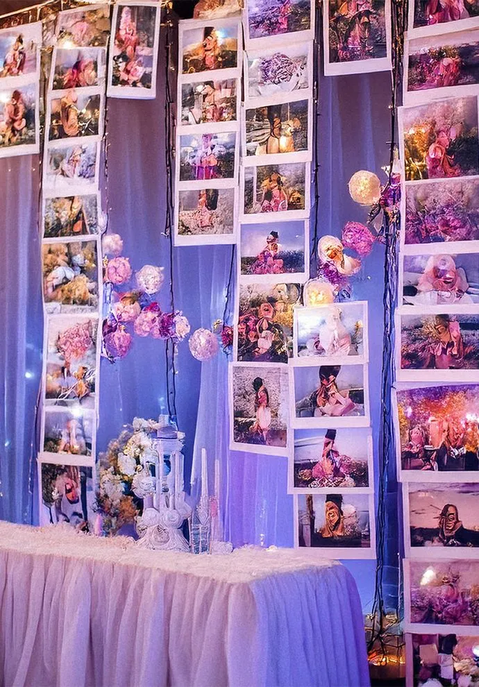paneles decorativos con fotos de preboda