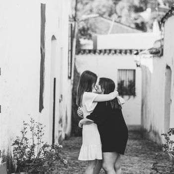 preboda Sara y Alison en Almonaster la Real en Huelva