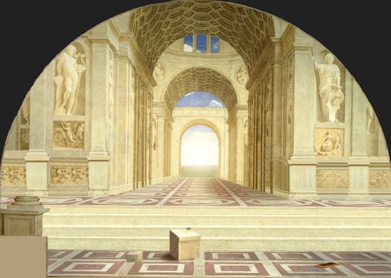 “La escuela de Atenas” de Rafael Sanzio
