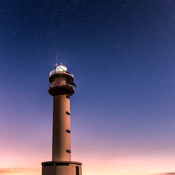 Cassiopeia's lighthouse (30 x 45cm)