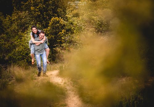 Artesano de la Luz - Sesión de preboda en el embalse del Atazar