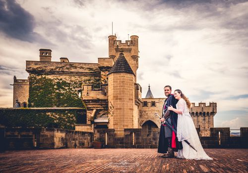 Artesano de la Luz - Postboda en el castillo de Olite
