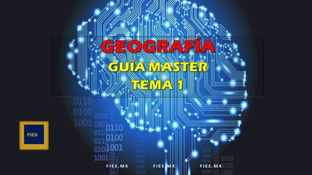 GEOGRAFÍA ESTUDIA YA!
