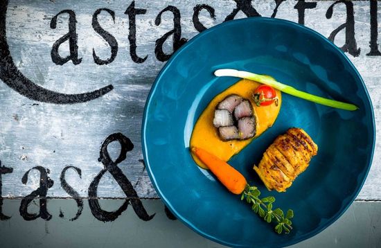 Food photography session in a restaurant in Havana, Cuba