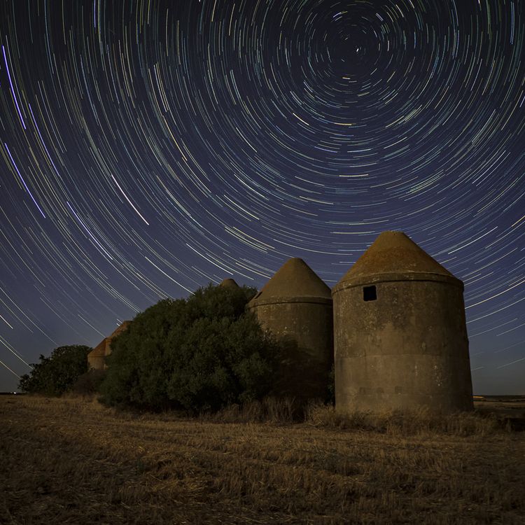 Nocturna en los Silos de Beas (Huelva) 28/07/2020