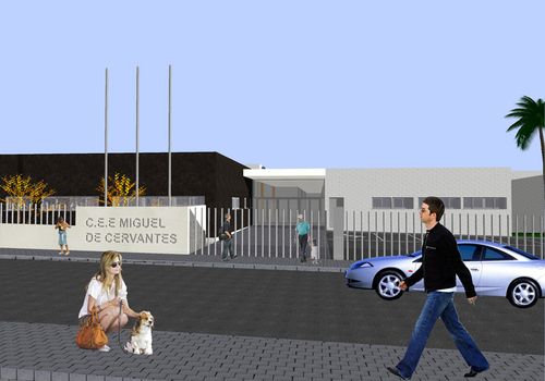 CEIP MIGUEL DE CERVANTES "CIEGSA" ELDA. Acceso