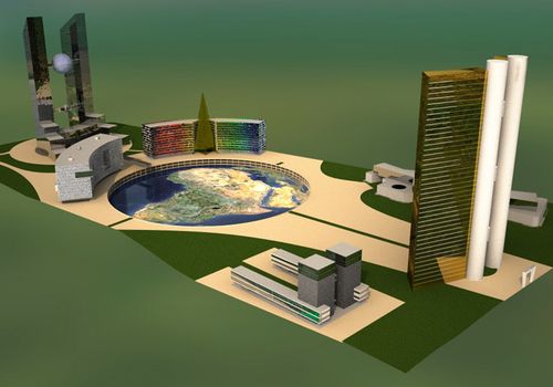 centro de negocios en Tripoly Libya en colaboracion con Ernesto Juan Ortiz Arquitect