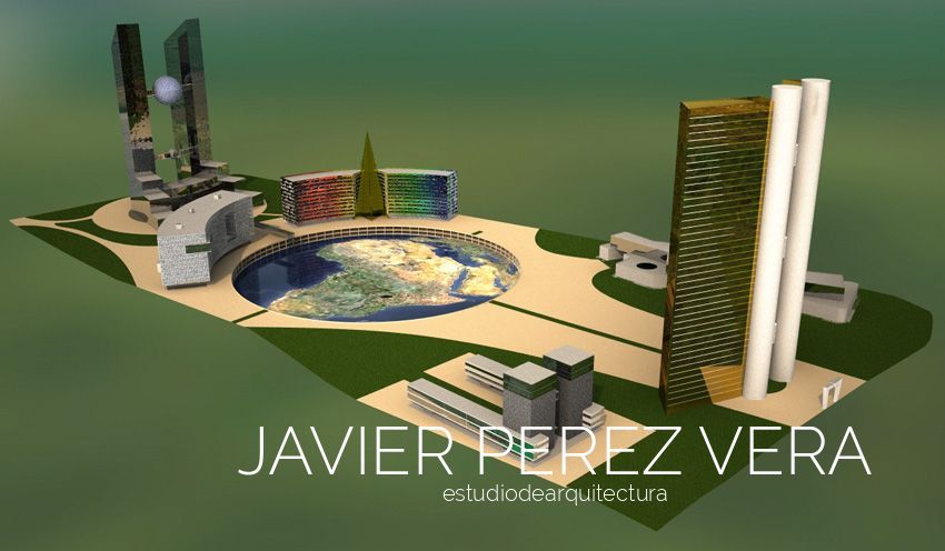 centro de negocios en Tripoly Libya en colaboracion con Ernesto Juan Ortiz Arquitect