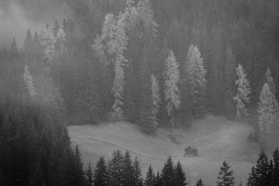 Otoño en Dolomitas, Italia
