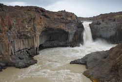 Aldeyjarfoss waterfall, Iceland