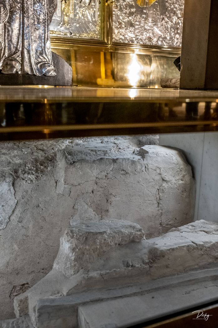 Sitio de la Crucifixión en el Monte Calvario