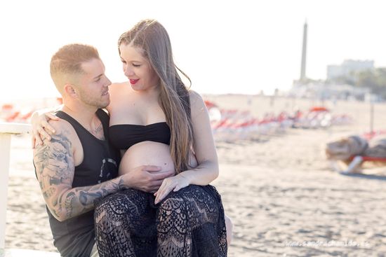 Sesión premamá en las Dunas de Maspalomas