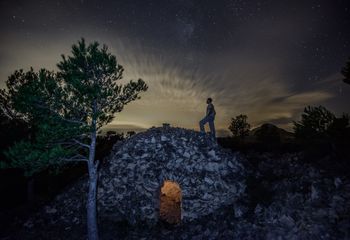 Autorretrato estrellado. Montroig del Camp